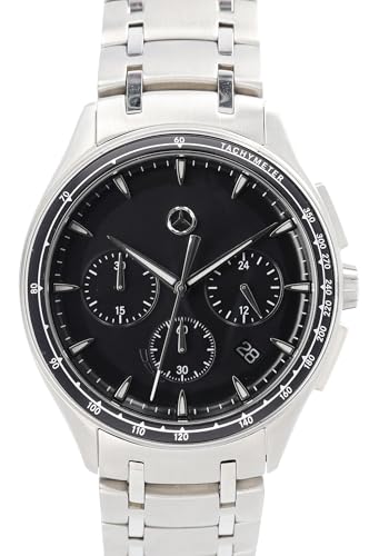 Mercedes-Benz 腕時計 クロノグラフ 電池交換済み レザー 稼働 Amazon.co.jp: 【メルセデス・ベンツ コレクション】純正 メンズ